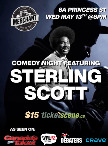 Comedy Night at Merchant Tap House Featuring: Sterling Scott